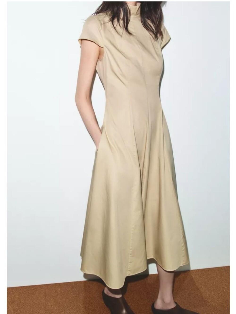 Zara Trench Midi Dress - Picture 6 of 10
